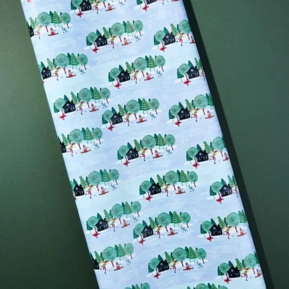 NWT 2 Rolls  Anthropologie Holiday Gift Wrap